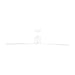 Visual Comfort 3PESM66 Peel Smart 66" Ceiling Fan with LED Light Kit - Matte White