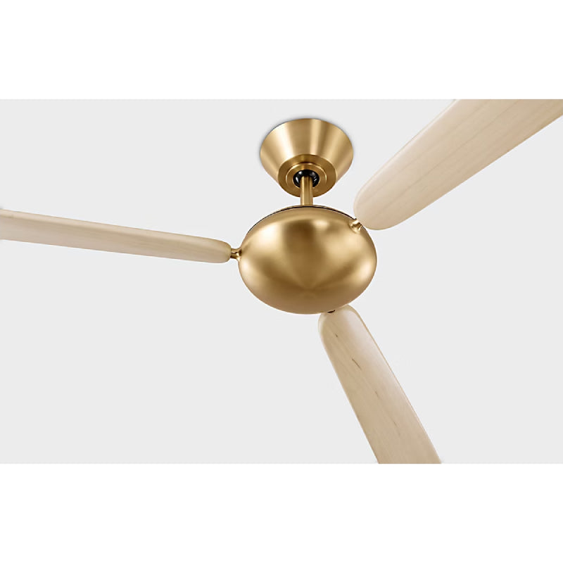 Visual Comfort 3PODSM64 Pod Smart 64" Ceiling Fan-Burnished Brass