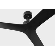 Visual Comfort 3TPKSM57 Tri Plank Smart 57" Ceiling Fan-Midnight Black
