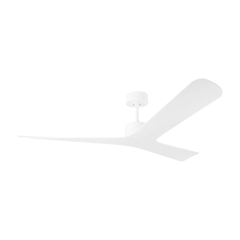 Visual Comfort 3TPKSM57 Tri Plank Smart 57" Ceiling Fan-Matte White