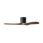 Visual Comfort 3MAVHSM44 Maverick Smart 44" Ceiling Fan with LED Light Kit-Matte Black with Dark Walnut Blades