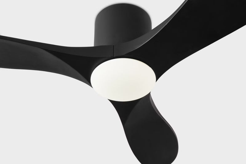Visual Comfort 3MAVHSM44 Maverick Smart 44" Ceiling Fan with LED Light Kit-Matte Black