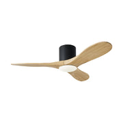 Visual Comfort 3MAVHSM44 Maverick Smart 44" Ceiling Fan with LED Light Kit-Matte Black with Natural Honey Blades
