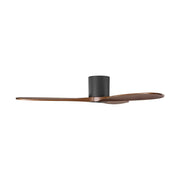 Visual Comfort 3MAVHSM52 Maverick Smart 52" Hugger Ceiling Fan-Matte Black with Dark Walnut Blades