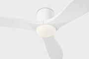 Visual Comfort 3MAVHSM52D Maverick Smart 52" Ceiling Fan with LED Light Kit-Matte White
