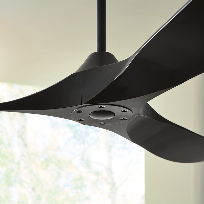 Visual Comfort Maverick Coastal 60" Indoor/Outdoor Ceiling Fan - Midnight Black