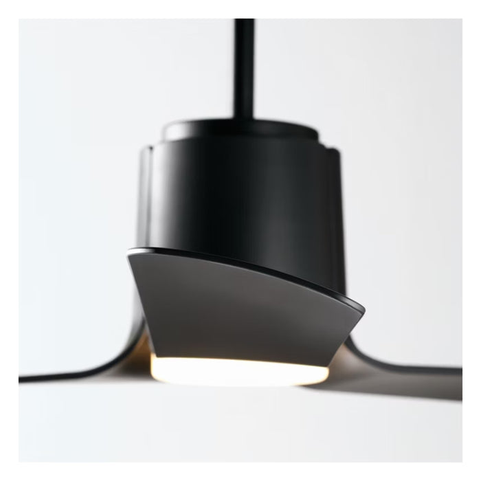 Visual Comfort 3PESM52 Peel Smart 52" Ceiling Fan with LED Light Kit - Midnight Black