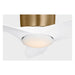 Generation Titus 32" Ceiling Fan with LED Light Kit - Brass