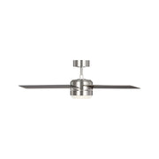 Generation Loni 52" Ceiling Fan with LED Light Kit - Brushed Steel with Brushed Steel / American Walnut Blades