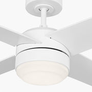 Generation Loni 52" Ceiling Fan with LED Light Kit - Matte White