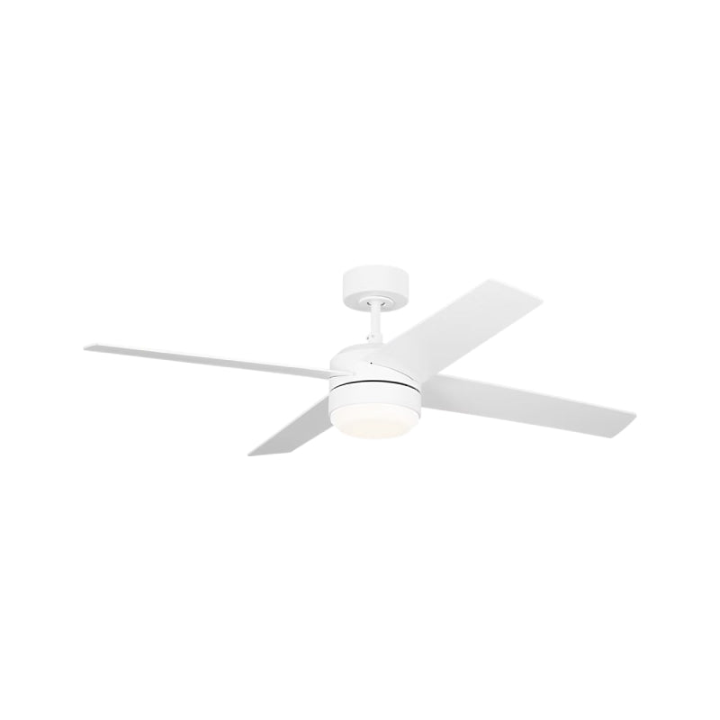 Generation Loni 52" Ceiling Fan with LED Light Kit - Matte White