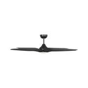 Generation Dellwood Coastal Smart 56" Ceiling Fan with LED Light Kit - Midnight Black