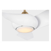 Visual Comfort 3TNSM52 Topan Smart 52" Ceiling Fan with LED Light Kit - Burnished Brass
