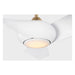 Visual Comfort 3TNSM52 Topan Smart 52" Ceiling Fan with LED Light Kit - Burnished Brass