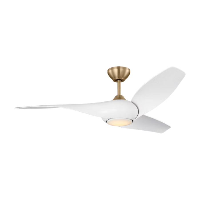 Visual Comfort 3TNSM52 Topan Smart 52" Ceiling Fan with LED Light Kit - Burnished Brass
