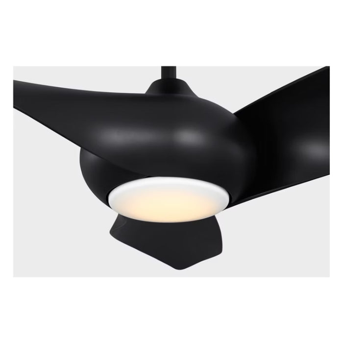 Visual Comfort 3TNSM52 Topan Smart 52" Ceiling Fan with LED Light Kit - Midnight Black