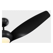Visual Comfort 3TNSM52 Topan Smart 52" Ceiling Fan with LED Light Kit - Midnight Black