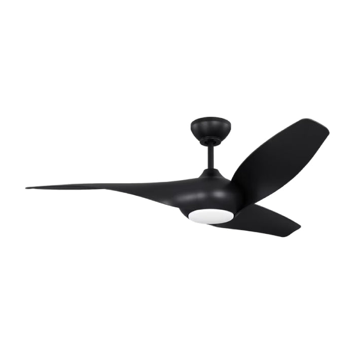 Visual Comfort 3TNSM52 Topan Smart 52" Ceiling Fan with LED Light Kit - Midnight Black