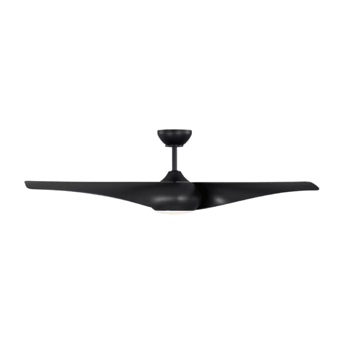 Visual Comfort 3TNSM52 Topan Smart 52" Ceiling Fan with LED Light Kit - Midnight Black