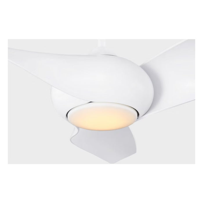 Visual Comfort 3TNSM52 Topan Smart 52" Ceiling Fan with LED Light Kit - Matte White