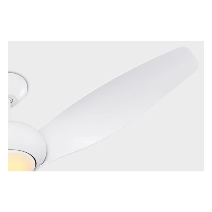 Visual Comfort 3TNSM52 Topan Smart 52" Ceiling Fan with LED Light Kit - Matte White