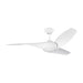 Visual Comfort 3TNSM52 Topan Smart 52" Ceiling Fan with LED Light Kit - Matte White