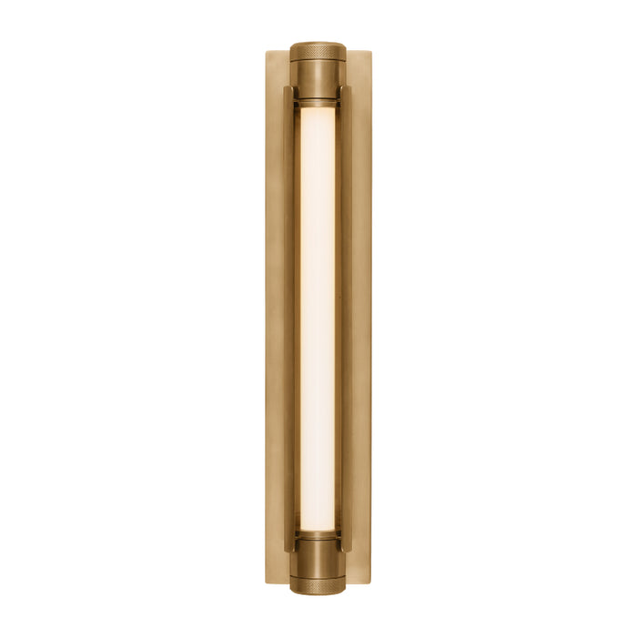 Visual Comfort AKBA688 Capa 1-lt 24" Tall LED Vanity - Hand Rubbed Antique Brass