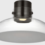 Visual Comfort AKFM592 Morgan 18" LED Flush Mount