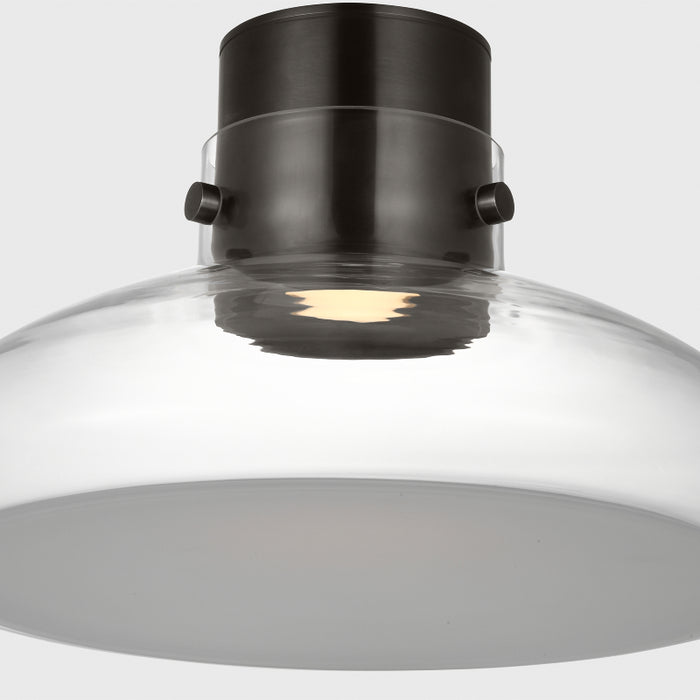 Visual Comfort AKFM592 Morgan 18" LED Flush Mount