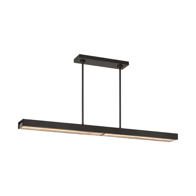 Visual Comfort AKLS242 Maybeck 1-lt 48" LED Linear Chandelier - Bronze