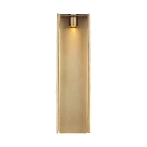 Visual Comfort AKLS242 Maybeck 1-lt 18" Tall LED Outdoor Wall Sconce - Hand-Rubbed Antique Brass