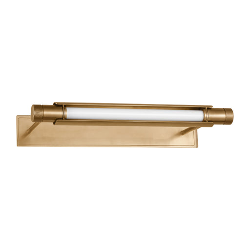 Visual Comfort AKPC684 Capa 1-lt 18" LED Picture Light, Warm Dim - Hand-Rubbed Antique Brass
