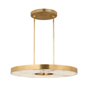 Visual Comfort KWCH70027 Wyllis 36" LED Chandelier - Hand Rubbed Antique Brass