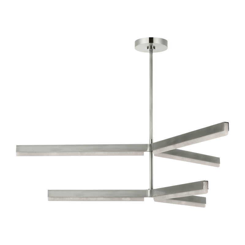 Visual Comfort KWCH704 Linea 4-lt 56" 2-Tier LED Chandelier
