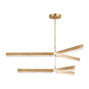 Visual Comfort KWCH704 Linea 4-lt 56" 2-Tier LED Chandelier
