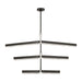 Visual Comfort KWCH705 Linea 6-lt 56" 3-Tier LED Chandelier