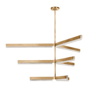 Visual Comfort KWCH705 Linea 6-lt 56" 3-Tier LED Chandelier