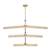 Visual Comfort KWCH705 Linea 6-lt 56" 3-Tier LED Chandelier