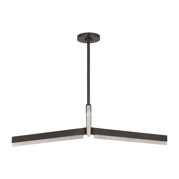 Visual Comfort KWCH706 Linea 3-lt 42" LED Chandelier
