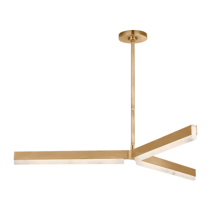Visual Comfort KWCH706 Linea 3-lt 42" LED Chandelier
