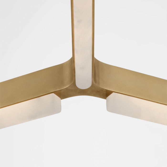 Visual Comfort KWCH706 Linea 3-lt 42" LED Chandelier
