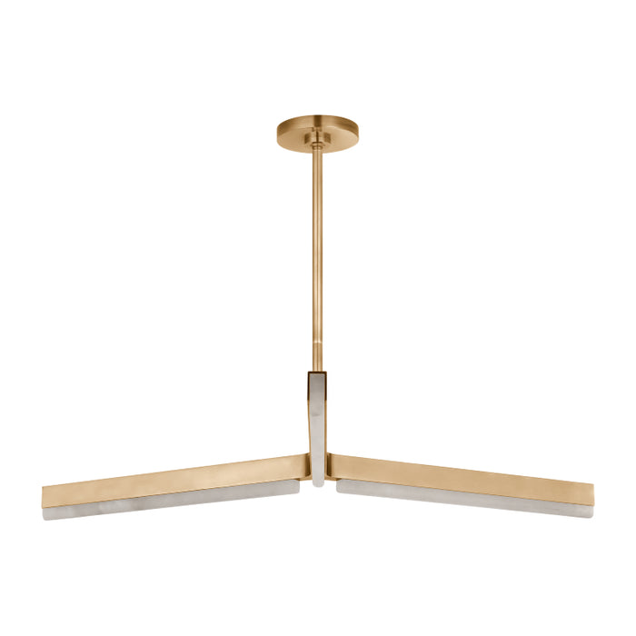 Visual Comfort KWCH706 Linea 3-lt 42" LED Chandelier