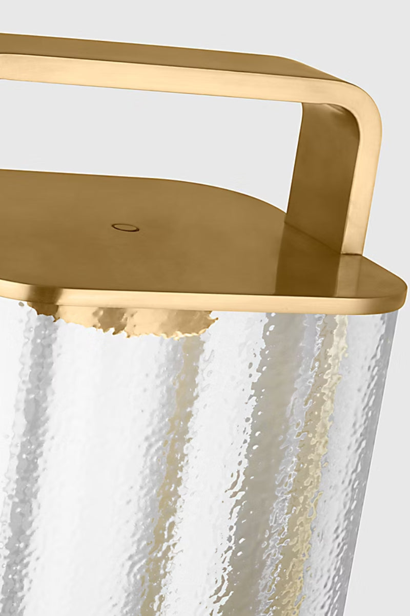 Visual Comfort KWFL61827 Flacara 24" Tall LED Rechargeable Lantern - Hand Rubbed Antique Brass