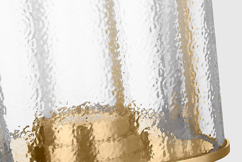 Visual Comfort KWFL61827 Flacara 24" Tall LED Rechargeable Lantern - Hand Rubbed Antique Brass