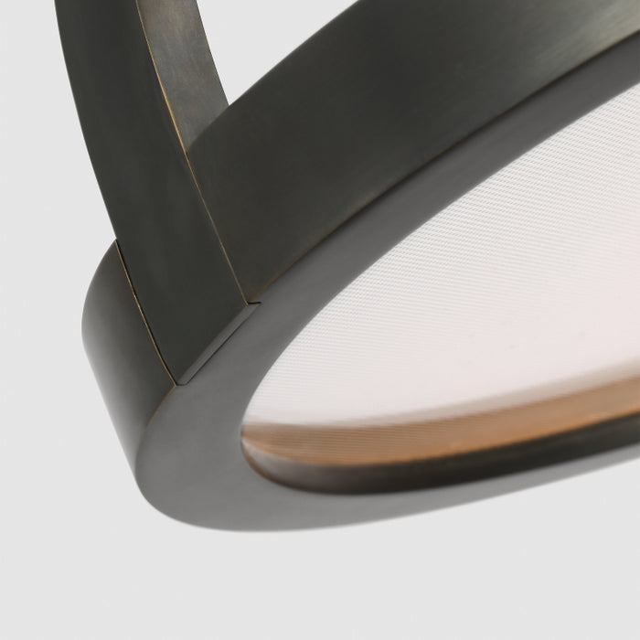 Visual Comfort KWFM191 Cerne 16" LED Semi Flush