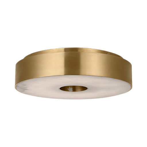 Visual Comfort KWFM70327 Wyllis 12" LED Flush Mount - Hand Rubbed Antique Brass