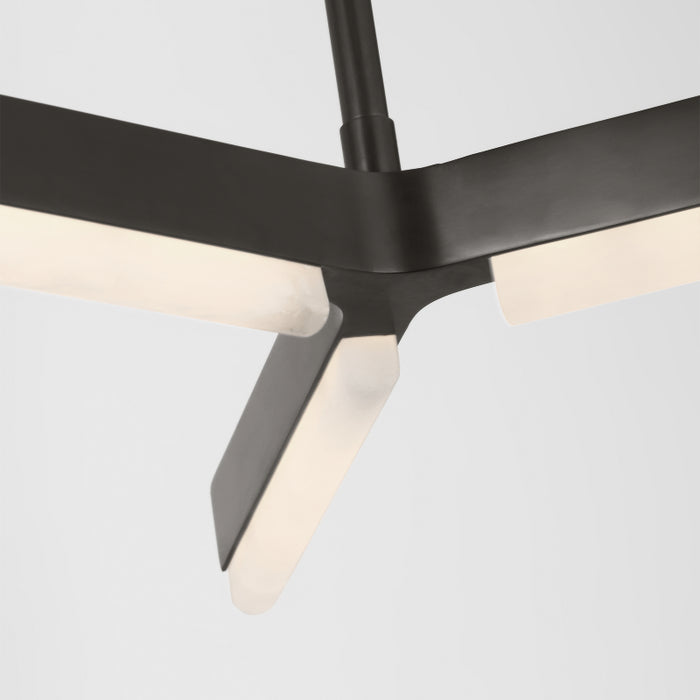 Visual Comfort KWLS708 Linea 55" LED Chandelier 