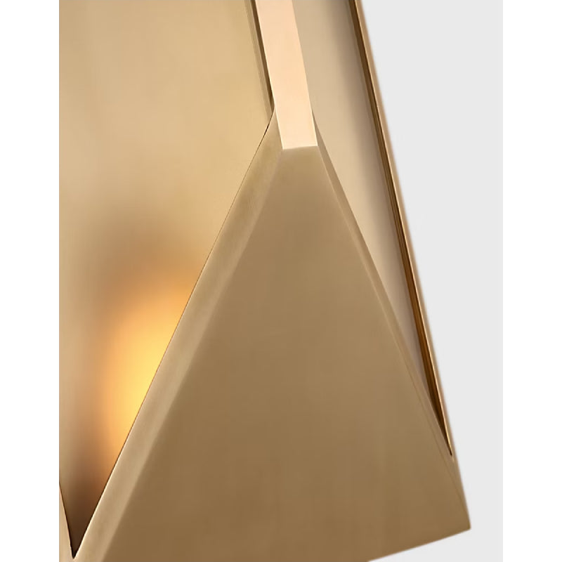 Visual Comfort KWOWS69327 Punto 1-lt 10" Tall LED Outdoor Wall Sconce - Hand-Rubbed Antique Brass