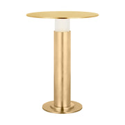 Visual Comfort KWTB61527 Miguel 10" Tall LED Rechargeable Table Lamp - Hand Rubbed Antique Brass