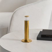 Visual Comfort KWTB61527 Miguel 10" Tall LED Rechargeable Table Lamp - Hand Rubbed Antique Brass